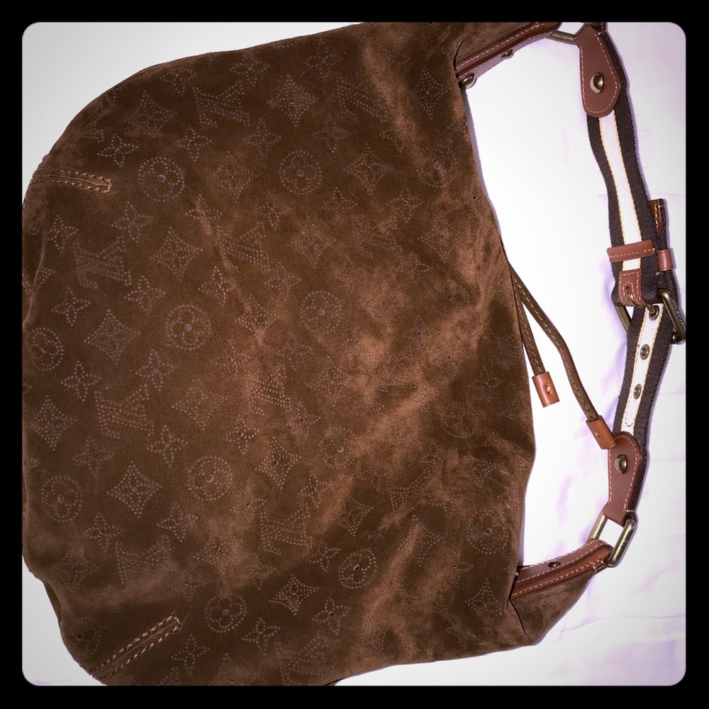 Vintage Louis Vuitton Onatah Brown Hobo Bag NEW